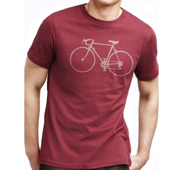 Bike Shirt - Bicycle T-shirt - Mens Shirt - Cycle